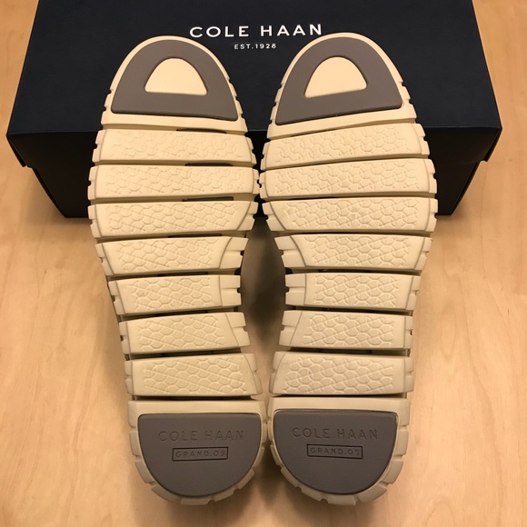 NEW Men’s Cole Haan ZEROGRAND Wing Tip Gray Shoes - Picture 8 of 8